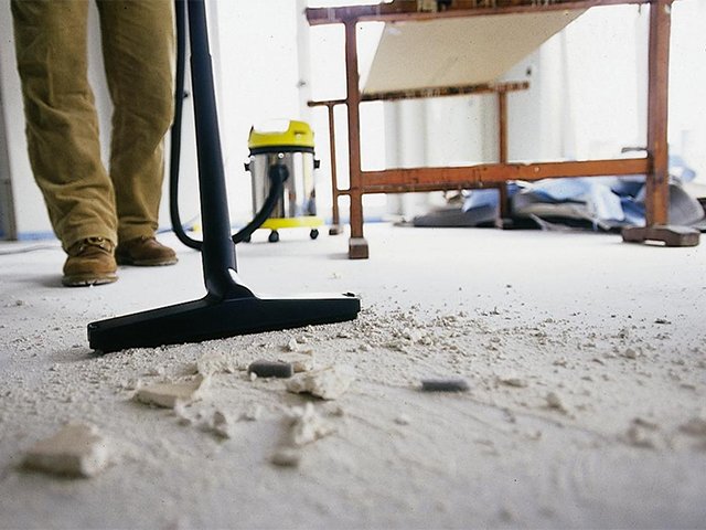 Как удалить строительную пыль после ремонта